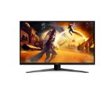 AOC Q32V4, 31.5" IPS WLED, 2560x1440@75Hz, 4ms GTG, 250cd/m2, 1000:1, 20M:1 DCR, Adaptive Sync, FlickerFree, Low Blue Light, 2Wx2, Tilt, HDMI, DP