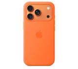 Apple iPhone 17 Pro Silicone Case with MagSafe – Orange