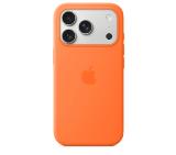 Apple iPhone 17 Pro Silicone Case with MagSafe – Orange
