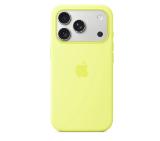 Apple iPhone 17 Pro Silicone Case with MagSafe – Neon Yellow