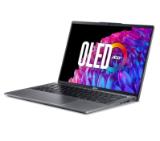 Acer SFG14-63-R1DP, AMD Ryzen 7 8845HS (up to 5.1GHz, 16MB), 14'' CineCrystal OLED WQ2.8K 90Hz (2880 x 1800), AMD Radeon Graphics, 16GB LPDDR5 onboard, 512GB SSD NVMe, 50Wh, WIFI6E+BT 5.3, QHD Cam, MicroSD Reader, Win 11 Home, Backlit KBD, Steel Gray