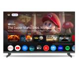 Thomson FHD TV 32"; Google TV; 1920 x 1080 (FHD), QLED, 60 Hz, HDR10, Dolby Audio, DVB-T/T2/C/S/S2, Wi-Fi, Bluetooth, LAN, HDMI 3 (1.4), USB 2 (2.0), S/PDIF 1x optical, AV IN,  12 Volt adapter included (12V/4A), Hotel mode, Adjustable Side Feet, Grey