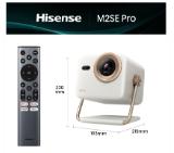 Hisense projector M2SE-PRO Home Cinema,Ultra HD (3840x2160),HDMI 1x, 1300Lumens, 1000:1, 2 x10W,VidaaU7, 65"-200", White