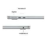 Apple MacBook Air 13.6: Apple M5 chip with 10-core CPU and 8-core GPU, 16GB, 512GB SSD - Silver