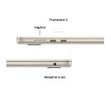Apple MacBook Air 15.3: Apple M5 chip with 10-core CPU and 10-core GPU, 24GB, 1TB SSD - Starlight