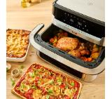 Tefal EY922DE0 Easy Fry DUAL FLEX, stainless steel, 9L (2.5kg), 2700W, automatic programs (7), adjustable temp, manual mode