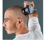 Rowenta TN3110E0 Skull Shaver, Titanium coated blade, Waterproof IPX4, Vaity Case