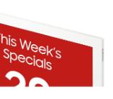 Samsung 13.3" Colour E-Paper EMD 1,200 x 1,600 WiFi Bluetooth White