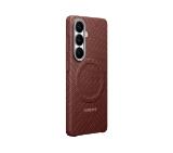 Samsung S26 Carbon Magnet Case Coral Red