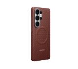 Samsung S26 Ultra Carbon Magnet Case Coral Red