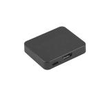 Lanberg Splitter Video HDMI->2x HDMI 4K + USB-C port, Black