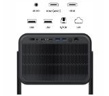 Hisense C3 Smart mini Laser Projector, 4K Ultra HD 3840x2160, 2000:1, 2500 lum, 60 Hz, Digital Zoom,Dolby Vision, HDR10+(decoding), HDR10, HLG, 2*10W, Silver