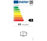 LG 43UL3Q-E, 43" 4K UHD  3840x 2160 Signage, 24/7, webOS 6, Brightness : 350 nits, 1,200:1, DCR 1,000,000:1, 8ms (G to G), Bezel Width : 10.8 mm, Speaker (10W X 2), HDMI, RS232C, Audio, RJ45, USB 2.0,Portrait / Landscape, Black