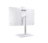 Acer Aspire C24-A, 23.8'' FHD IPS AiO 120Hz, Intel Core i5-13420H (up to 4.60GHz, 12MB), 16GB DDR4 (1 slot free), 512GB SSD, no DVD, Intel UHD, HDMI, RG-45, WiFi 6, BT 5.0, Glan, Ergo stand w Height Adj., 5MPCam+mic, KBD& Mouse Wireless, NO OS, White