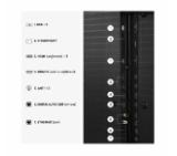 Hisense 75"U7S Pro, 4K Ultra HD 3840x2160, ULED, FALD, Quantum Dot, 165Hz, IPS, HDR 10+, HLG, Dolby Vision IQ, Dolby Atmos, Smart TV, WiFi 5GHz, WiFi Direct, BT, Anyview Cast,light sensor,Solar Powered Remote, 4xHDMI, 2xUSB, LAN, CI+, DVB-T2/C/S2, Black