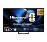 Hisense 55" U7SE, 4K Ultra HD 3840x2160, ULED, FALD, Quantum Dot, 144Hz, IPS, HDR 10+, HLG, Dolby Vision IQ, Dolby Atmos, Smart TV, WiFi 5GHz, WiFi Direct, BT, Anyview Cast, 4xHDMI, 2xUSB, LAN, CI+, DVB-T2/C/S2, Black