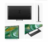 Hisense 55" E8S, 4K Ultra HD 3840x2160, ULED, Quantum Dot,144 Hz,HDR 10+, HLG, Dolby Vision, DTS Virtual X, Smart TV, WiFi, Light Sensor, BT, Anyview Cast, 4xHDMI, 2xUSB, LAN, CI+, DVB-T2/C/S2, Singale Stand, Black