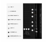 Hisense 85" E7S Pro, 4K Ultra HD 3840x2160, QLED, Quantum Dot, 144Hz, HDR 10+ adaptive, HLG, Dolby Vision, Hi-Concerto,Dolby Vision Atmos, Smart TV, WiFi 5GHz, WiFi Direct,Light Sensor, BT, Anyview Cast, 4xHDMI, 2xUSB, LAN, CI+, DVB-T2/C/S2, Black
