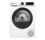 Bosch WQJ24201BY, SER6, Tumble dryer with heat pump 9kg D / C cond., 62dB EasyClean, drain set, black-blackgrey door, HC, Inclined direct touch display
