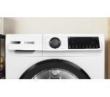 Bosch WQJ24201BY, SER6, Tumble dryer with heat pump 9kg D / C cond., 62dB EasyClean, drain set, black-blackgrey door, HC, Inclined direct touch display