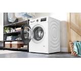 Bosch WAN2826BBY, SER4, Washing machine 9kg, A, 1400rpm, 51/72dB(A), Iron Assist, waveDrum 65l, 7 options, Rinse Plus, black-blackgrey door