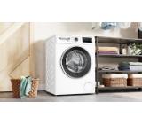 Bosch WAN2806NBY, SER4, Washing machine 8kg, A, 1400rpm, 51/72dB(A), Iron Assist, waveDrum 65l, 4 options, silver-blackgrey door
