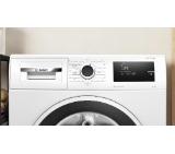 Bosch WAN2406NBY, SER4, Washing machine 8kg, A, 1200rpm, 51/71dB(A), Iron Assist, waveDrum 65l, 4 options, white-blackgrey door
