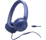 JBL TUNE 530C BLU USB-C Wired on-ear headphones