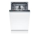 Bosch SPV2HMX02E, SER2, Dishwasher fully integrated 45cm, D, 8,9l, 10ps, 5p/4o, 46dB(C), 3rd Vario drawer, Auto program, Rackmatic, HC