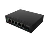 Lanberg Switch ILFE-4P-1Ge-1S-90 POE 1 x BT 3 x AT SFP/ETH DIN Unmanagment Fast Ethernet