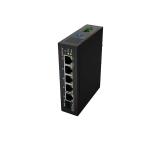 Lanberg Switch ILFE-4P-1Ge-1S-90 POE 1 x BT 3 x AT SFP/ETH DIN Unmanagment Fast Ethernet
