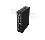 Lanberg Switch Light Industrial POE 1 x BT 3 x AT 2 x SFP DIN Unmanagment Gigabit Ethernet