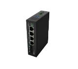 Lanberg Switch Light Industrial POE 1 x BT 3 x AT 2 x SFP DIN Unmanagment Gigabit Ethernet