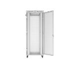 Lanberg Rack Cabinet 19" Free-Standing 42U/800X1000 (FlAT Pack) With Mesh Door LCD Grey