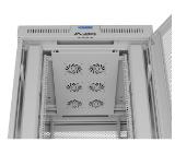 Lanberg Rack Cabinet 19" Free-Standing 42U/800X1000 (FlAT Pack) With Mesh Door LCD Grey