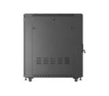 Lanberg Rack Cabinet 19" Free-Standing 22U/600X1000 (FlAT Pack) With Mesh Door Black