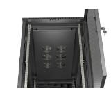 Lanberg Rack Cabinet 19" Free-Standing 22U/600X1200 (FlAT Pack) With Mesh Door Black