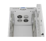 Lanberg Rack Cabinet 19" Free-Standing 42U/600X600 (FlAT Pack) With Glass Door LCD Grey V2