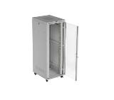 Lanberg Rack Cabinet 19" Free-Standing 47U/800X1000 (FlAT Pack) With Glass Door LCD Grey V2