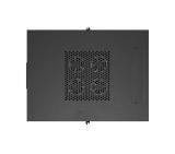 Lanberg Rack Cabinet 19" Free-Standing 24U/600X800 (FlAT Pack) With Mesh Door LCD Black V2