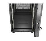 Lanberg Rack Cabinet 19" Free-Standing 24U/600X800 (FlAT Pack) With Mesh Door LCD Black V2