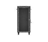 Lanberg Rack Cabinet 19" Free-Standing 24U/600X800 (FlAT Pack) With Glass Door LCD Black V2
