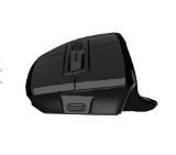 Natec Mouse Jaguar Pro Wireless 4000DPI Optical Silent, fast scroll, programmable, Black
