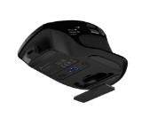 Natec Mouse Jaguar Pro Wireless 4000DPI Optical Silent, fast scroll, programmable, Black
