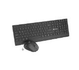 Natec Stingray 2, Set 2 in 1 Keyboard + Mouse Wireless, US Layout
