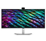 Dell P3426WEB, 34" Curved Conferencing Monitor, IPS Anti-Glare, 5ms, 100 Hz, 1500:1, 300 cd/m2, WQHD 3440x1440, 99% sRGB, HDMI, Display Port, USB-C Hub, RJ45, Webcam, Mic, Speacers, KVM Switch, PD 90W, Height Adjustable, Pivot, Swivel, Tilt, Black