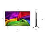 LG 50NU800B3LC, 50" 4K HDR UHD, 3840x2160, DVB-T2/C/S2, AI Alpha 7, HDR 10, webOS 26, ThinQ AI, VRR, ALLM, HGiG, WiFi, Clear Voice, 4K Super Upscaling, Bluetooth 5.3, Hdmi e-ARC , CI, LAN, AirPlay2, AI Sound Pro, Google Cast, 2 Pole stand, Black