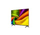 LG 55NU8E0B3LA, 55" 4K HDR UHD, 3840x2160, DVB-T2/C/S2, AI Alpha 7, HDR 10, webOS 26, ThinQ AI, VRR, ALLM, HGiG, WiFi, Clear Voice, 4K Super Upscaling, Bluetooth 5.3, Hdmi e-ARC , CI, LAN, AirPlay2, AI Sound Pro, Google Cast, 2 Pole stand, Black
