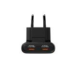 Verbatim Fold 'n' Go GaN Charger 65W EU plug Black