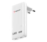 Verbatim Fold 'n' Go GaN Charger 65W EU plug White